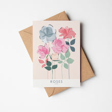 Load image into Gallery viewer, Roses Any Occasion Art Card