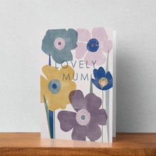 Load image into Gallery viewer, Lovely Mum Mother’s Day Card - Modern Floral Art