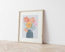 Load image into Gallery viewer, Cosmos in Vase Art Print