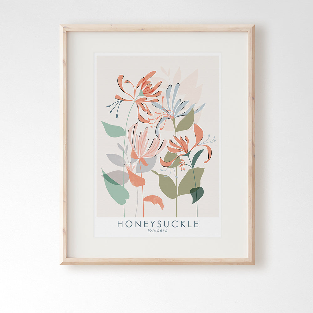 Honeysuckle Art Print