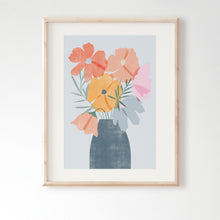 Load image into Gallery viewer, Cosmos in Vase Art Print