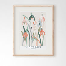 Load image into Gallery viewer, Snowdrops Art Print