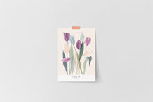 Load image into Gallery viewer, Set of 6 Floral Postcards