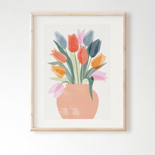Load image into Gallery viewer, Tulips in Vase Art Print