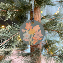 Load image into Gallery viewer, Set of 3 Wooden Hanging Decoration - Blue