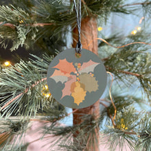 Load image into Gallery viewer, Set of 3 Wooden Hanging Decoration - Blue