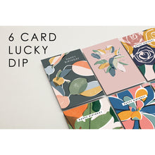Load image into Gallery viewer, Lucky Dip Pack of 6 Birthday Cards