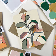 Load image into Gallery viewer, Baby Rubber Plant II Greeting Card