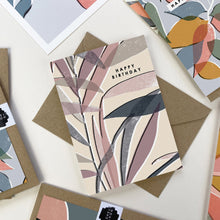 Load image into Gallery viewer, Cascade Palm Birthday Card