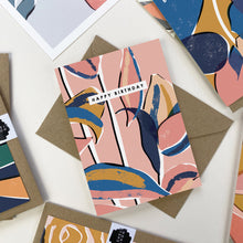 Load image into Gallery viewer, Tradescantia Zebrina Birthday Card