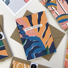 Load image into Gallery viewer, Blue Star Fern Birthday Card