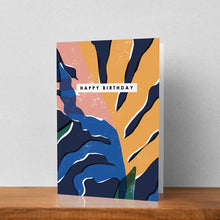 Load image into Gallery viewer, Blue Star Fern Birthday Card