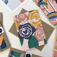 Load image into Gallery viewer, Rose Birthday Card