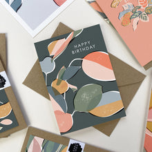 Load image into Gallery viewer, Botanical Happy Birthday Card