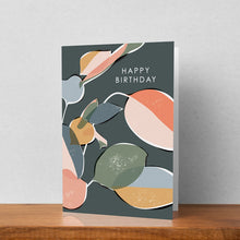 Load image into Gallery viewer, Botanical Happy Birthday Card