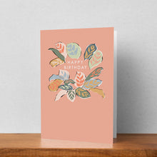 Load image into Gallery viewer, Botanical Happy Birthday Card