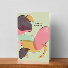 Load image into Gallery viewer, Botanical Happy Birthday Card