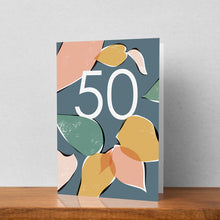 Load image into Gallery viewer, 50th Birthday Card