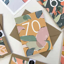 Load image into Gallery viewer, 70th Birthday Card