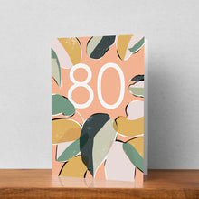 Load image into Gallery viewer, 80th Birthday Card