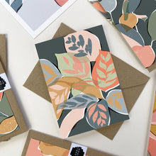 Load image into Gallery viewer, Calathea Makoyana Card