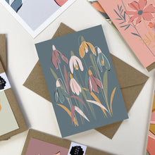 Load image into Gallery viewer, Snowdrops Greeting Card