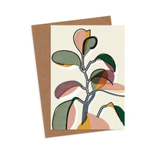 Load image into Gallery viewer, Baby Rubber Plant II Greeting Card