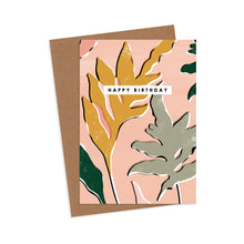 Load image into Gallery viewer, Blue Star Fern Birthday Card