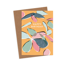 Load image into Gallery viewer, Botanical Happy Birthday Card