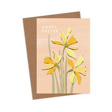 Load image into Gallery viewer, Happy Easter Daffodil Card
