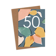 Load image into Gallery viewer, 50th Birthday Card
