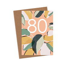 Load image into Gallery viewer, 80th Birthday Card