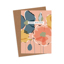 Load image into Gallery viewer, Poppies Birthday Card