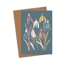 Load image into Gallery viewer, Snowdrops Greeting Card