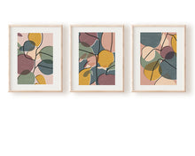 Load image into Gallery viewer, Baby Rubber Plant No. 1, 2 & 3 Complete Collection - Rachel Mahon Print