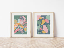 Load image into Gallery viewer, Set of 2 Botanical Art Prints