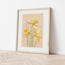 Load image into Gallery viewer, Daffodil Art Print - Rachel Mahon Print