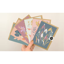 Load image into Gallery viewer, Pack of 6 Floral All Occasion Cards
