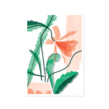 Load image into Gallery viewer, Orchid Cactus Art Print - Rachel Mahon Print