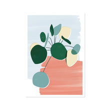Load image into Gallery viewer, Pilea Pink Art Print - Rachel Mahon Print
