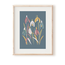 Load image into Gallery viewer, Snowdrops Art Print