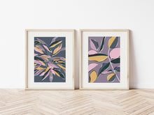 Load image into Gallery viewer, Set of 2 Botanical Art Prints