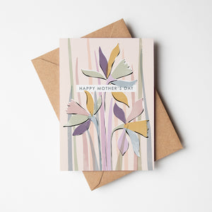 Daffodil Mother's Day Card