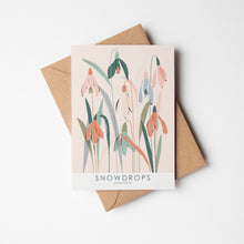 Load image into Gallery viewer, Snowdrops Any Occasion Art Card
