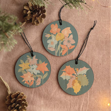 Load image into Gallery viewer, Set of 3 Wooden Hanging Decoration - Blue
