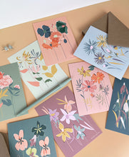 Load image into Gallery viewer, Set of 8 Floral Postcards
