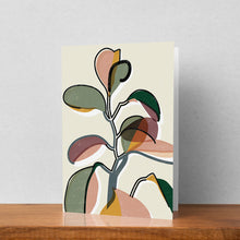 Load image into Gallery viewer, Baby Rubber Plant II Greeting Card
