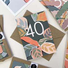 Load image into Gallery viewer, 40th Birthday Card
