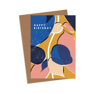 Coleus Birthday Card