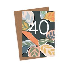 Load image into Gallery viewer, 40th Birthday Card
